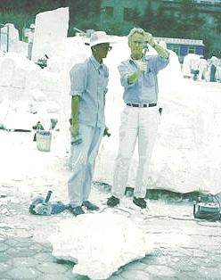 Ture Sjolander in China 1997